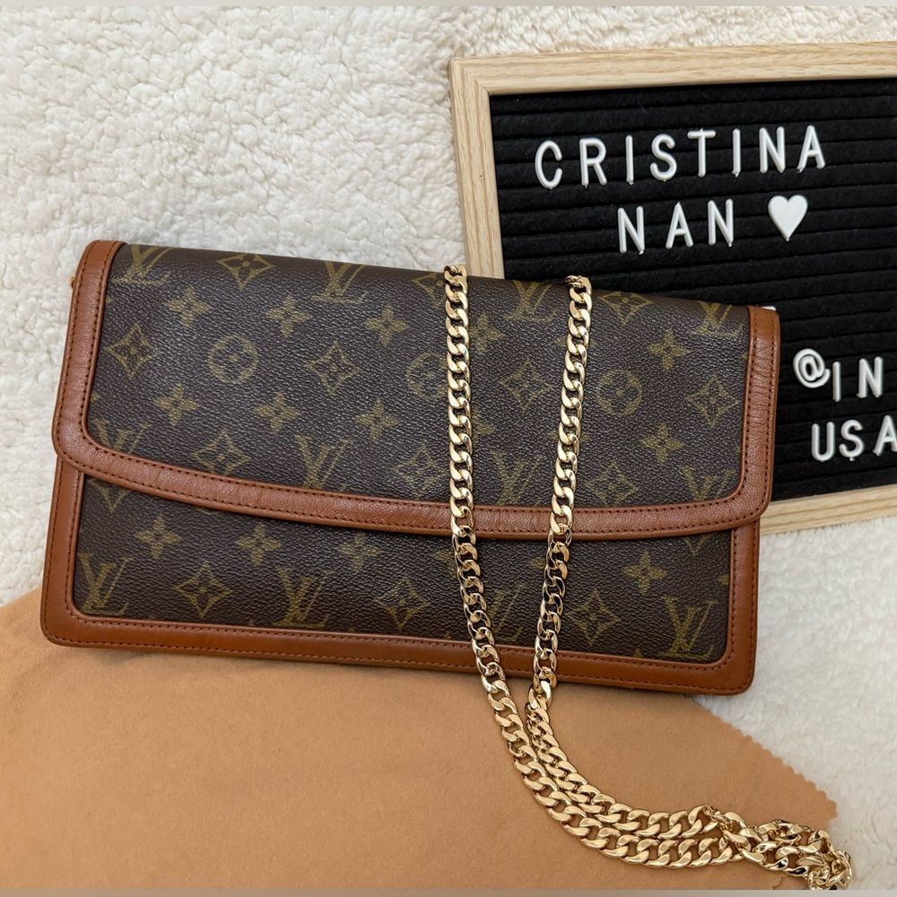 Monogram Pochette Dam GM clutch Bag